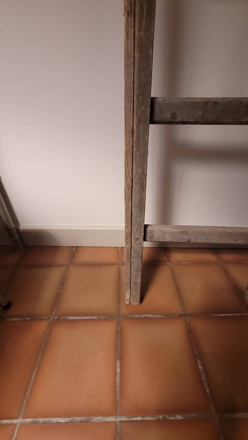 Wooden ladder