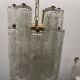 Set of 2 Murano Glass Tube Chandeliers 1970’s