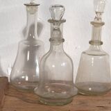 Anciennes carafes (vers 1920). Ensemble 3 pièces #15