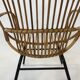 Rohe Noordwolde rattan chair, 1960, Netherlands XL siz