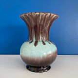 Vase germany bleu et maron