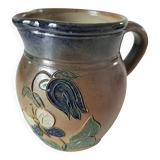 Stoneware pitcher from Poterie des Mottes, Saint Amand en Puisaye (Burgundy)