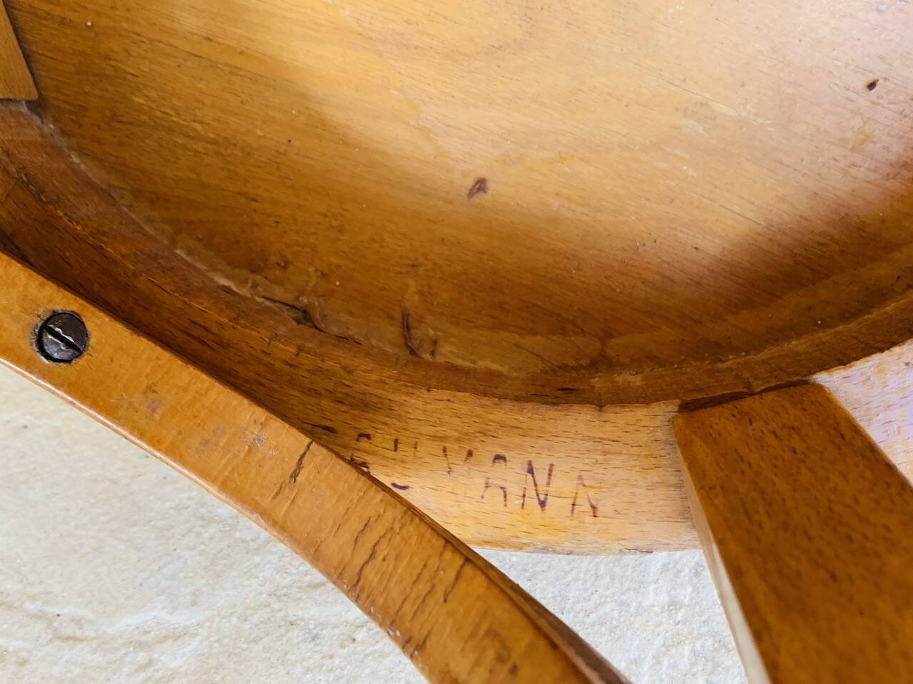 Pair of Vintage Baumann Stools, Model 92, Circa 50s/60s