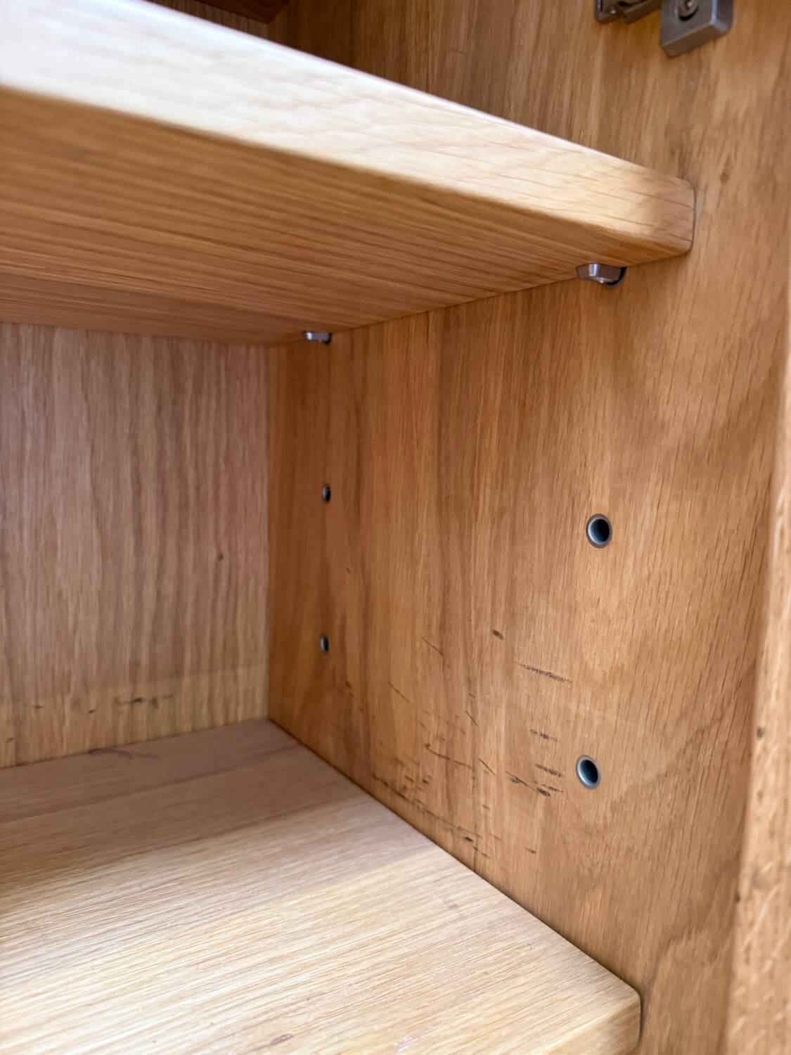 Vintage Scandinavian-style sideboard