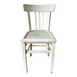 White wooden bistro chair