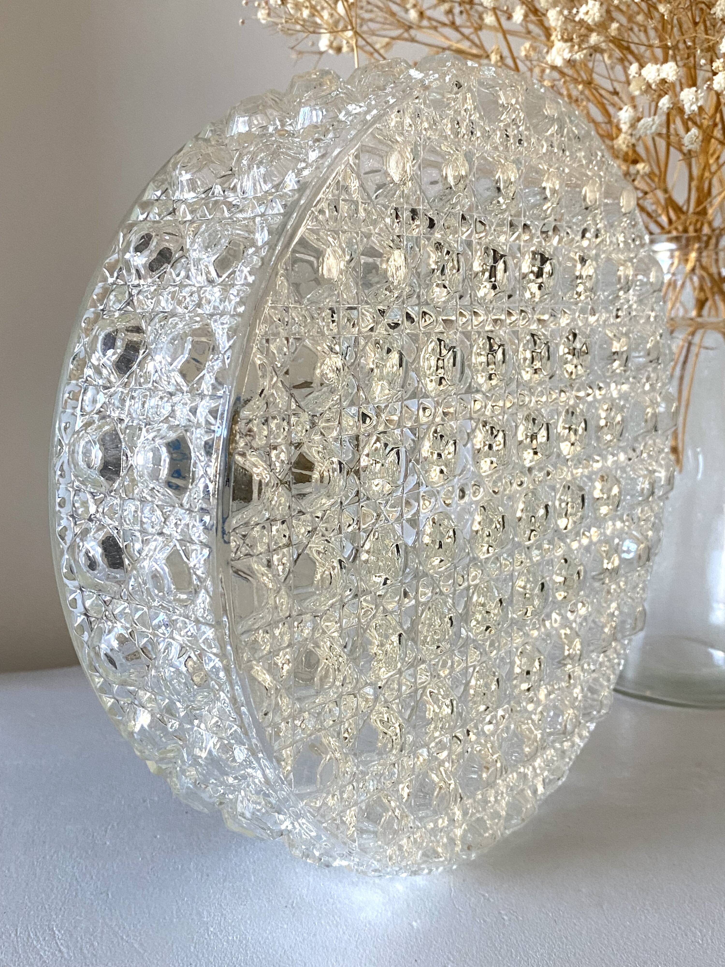 Plafonnier/Applique années 70