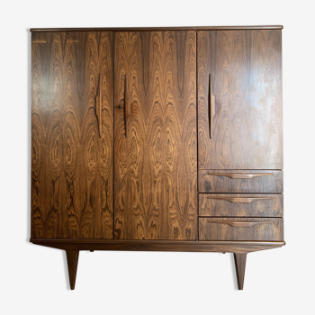 Scandinavian cabinet in vintage rosewood from the 60s