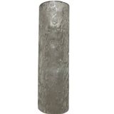 Metal and glass ceiling light
