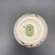 Vintage Zsolnay Pécs porcelain vase – hand-painted floral decoration
