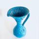 Art Ceramic Fat Lava Decanter Carafe Vase from MCM, Italy 1960s