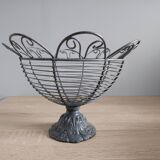 Metal fruit bowl