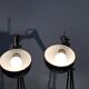 Paire de lampes articulées époque vintage 1980s design indus