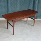 Scandinavian teak coffee table monte and drop, denmark 1960