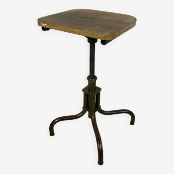 Tabouret d'atelier des années 50