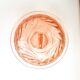 Vintage pink glass art deco candy box 1950