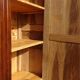 Very large Louis Philippe walnut wardrobe