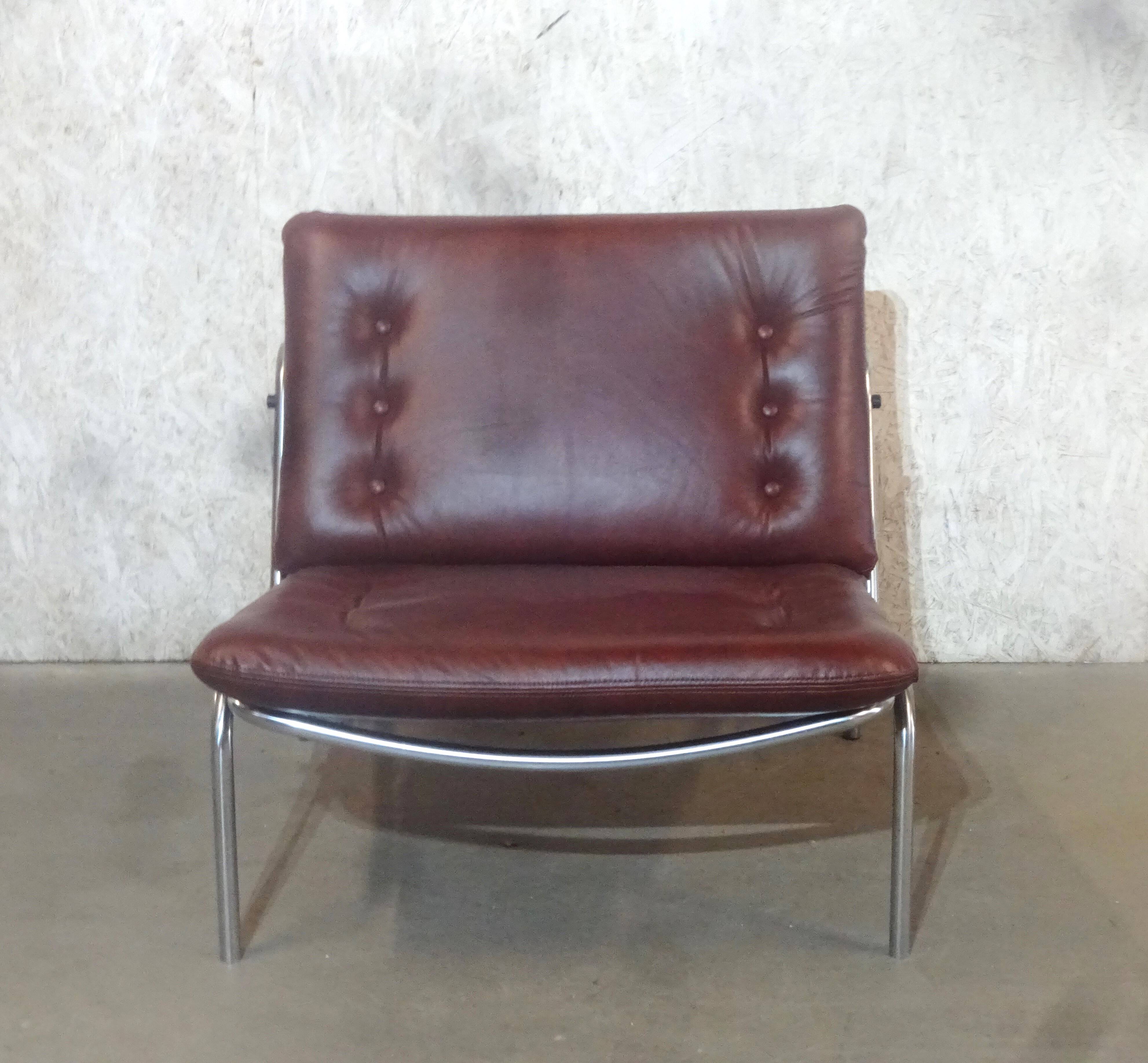 Mid Century Lounge Chair Model SZ07 “Kyoto” by Martin Visser for Spectrum