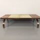 Vintage ceramic coffee table by Jean Gregorieff for Roche Bobois