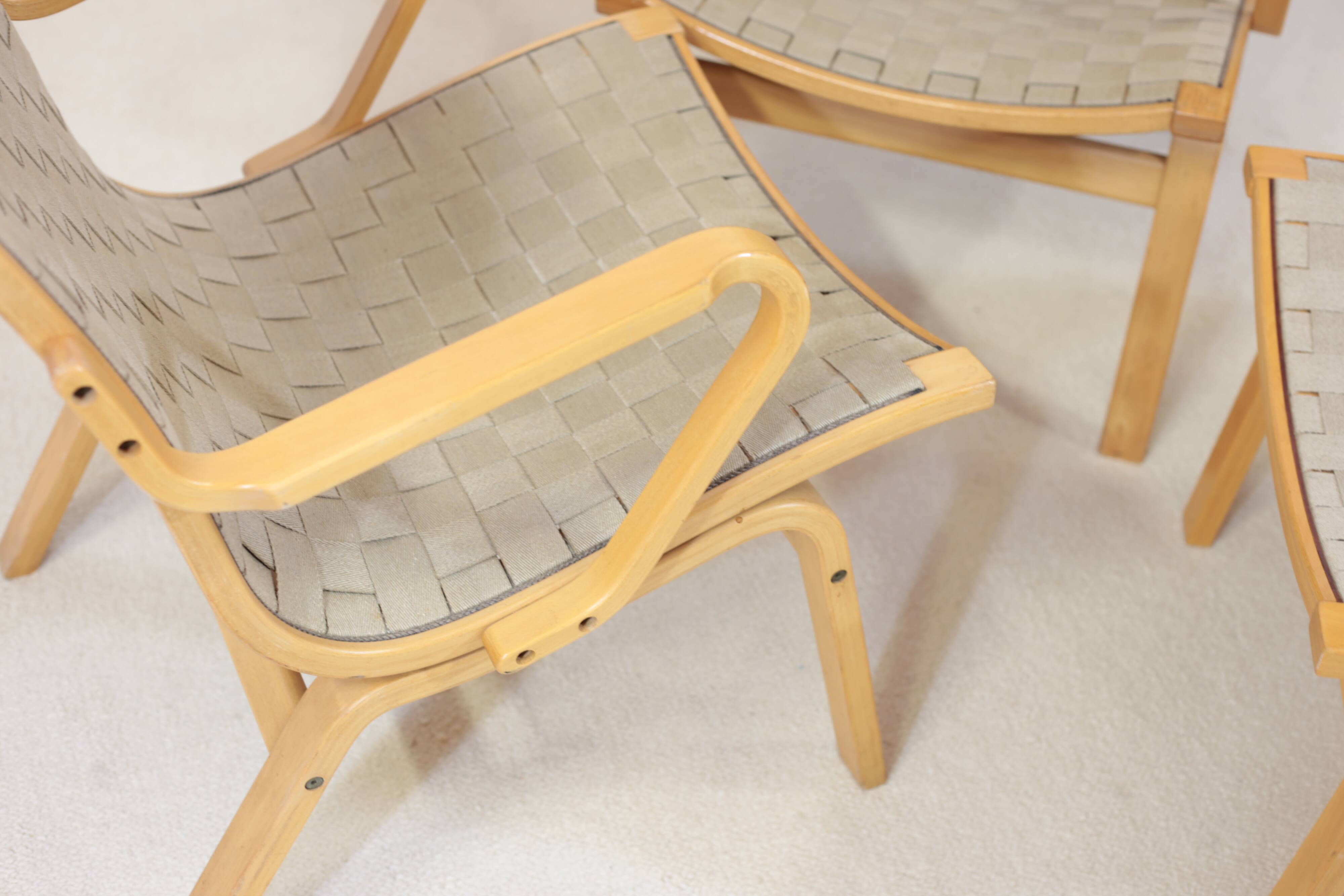 Finn Ostergaard armchairs and ottoman