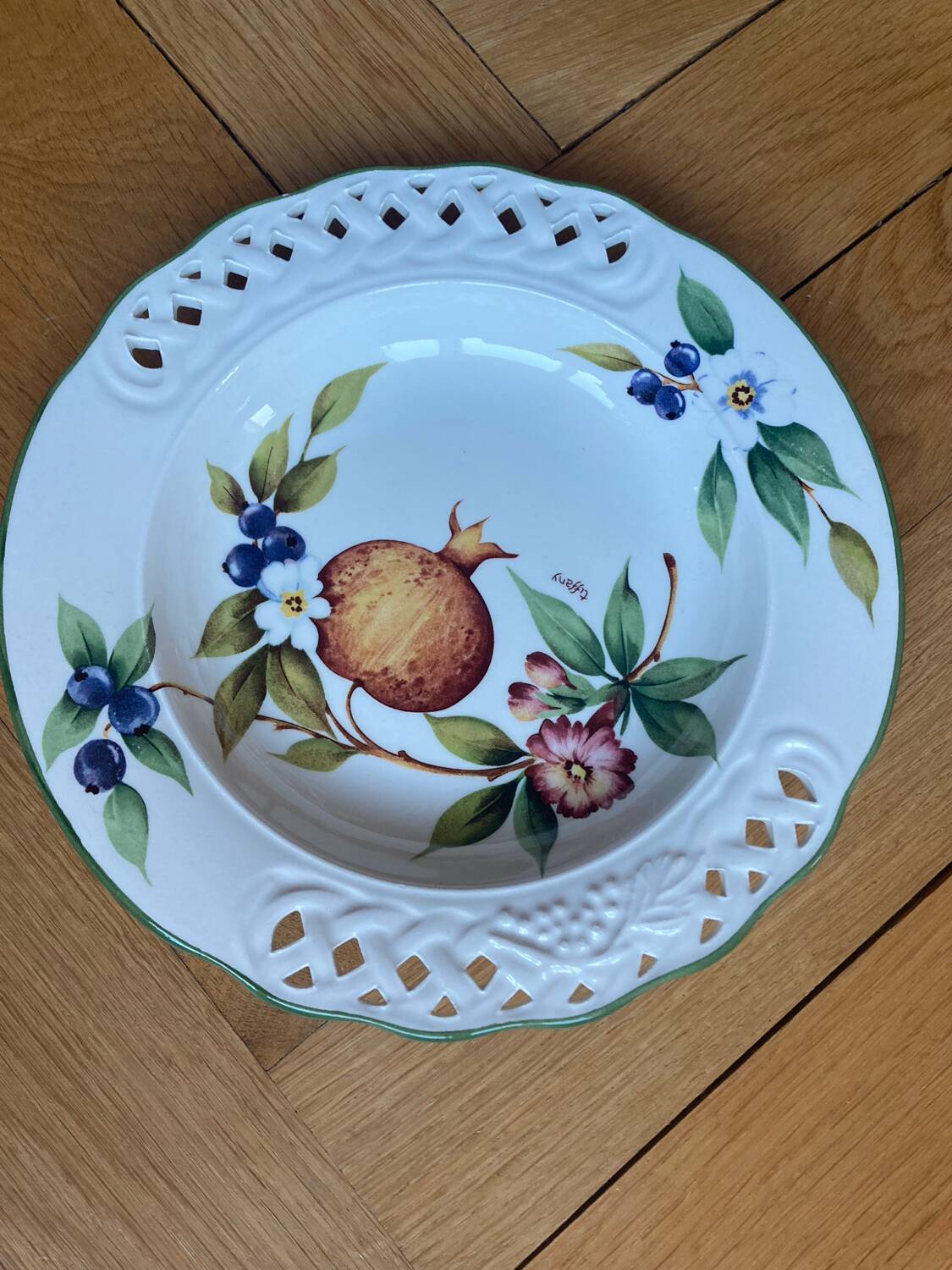 Tiffany deep plates