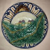 Asparagus plate barbotine Wasmuel