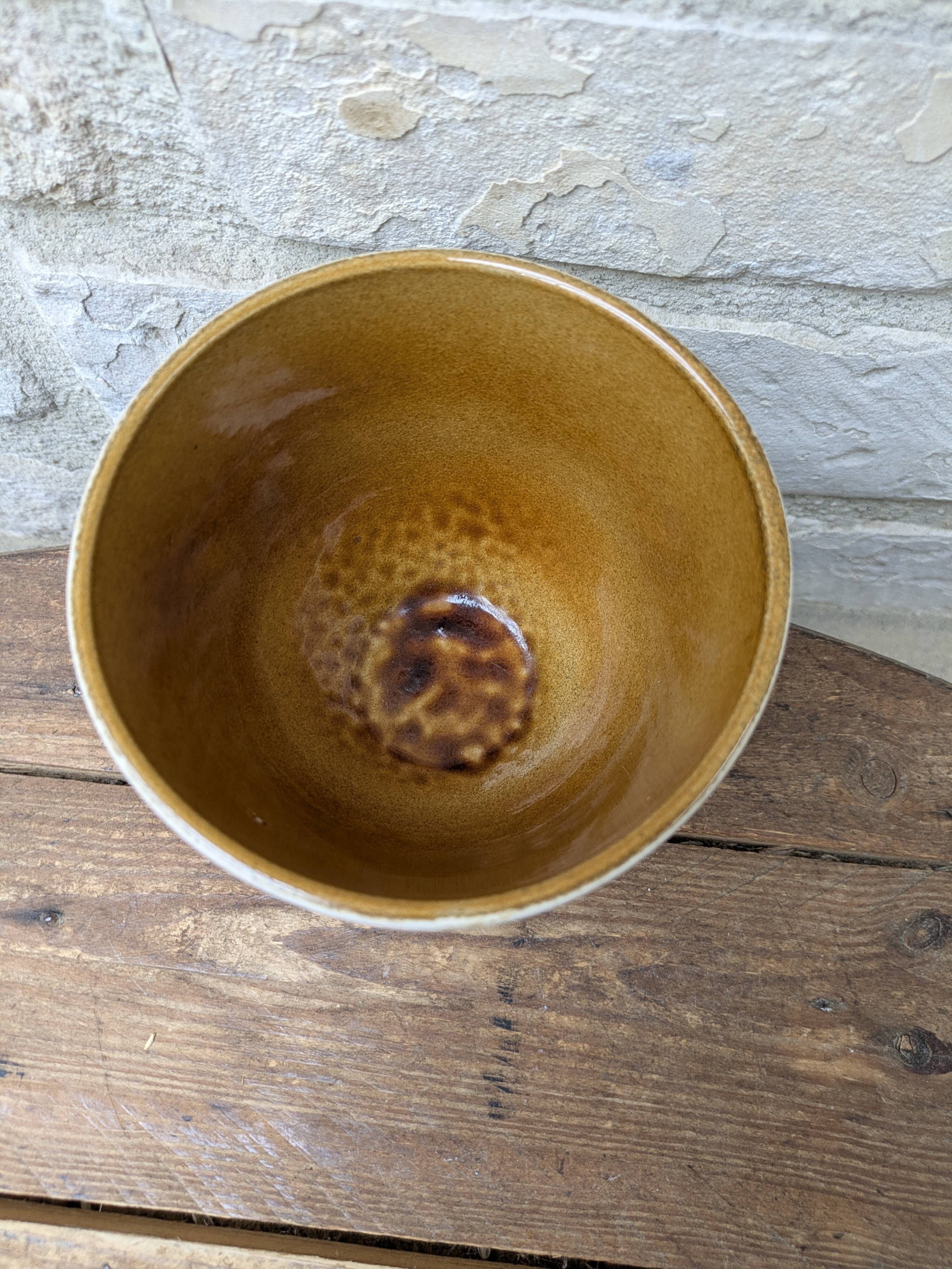 Vintage ceramic bowl West Germany Kera DB Höhr Dümbler & Breiden