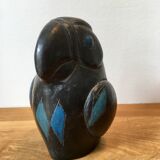 Vintage ceramic exotic bird