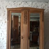 Art deco oak cabinet