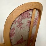 Louis XVI medallion armchair