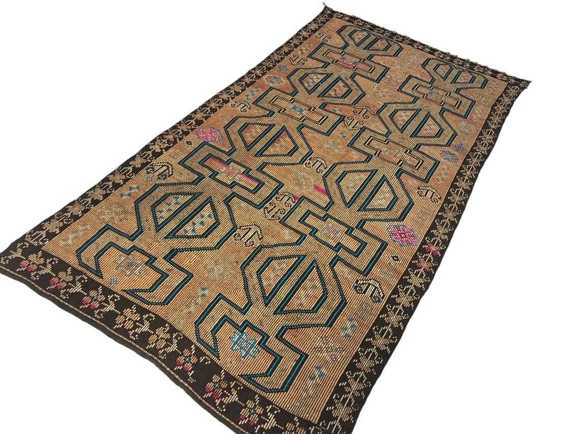 Kilim vintage kurde bohème