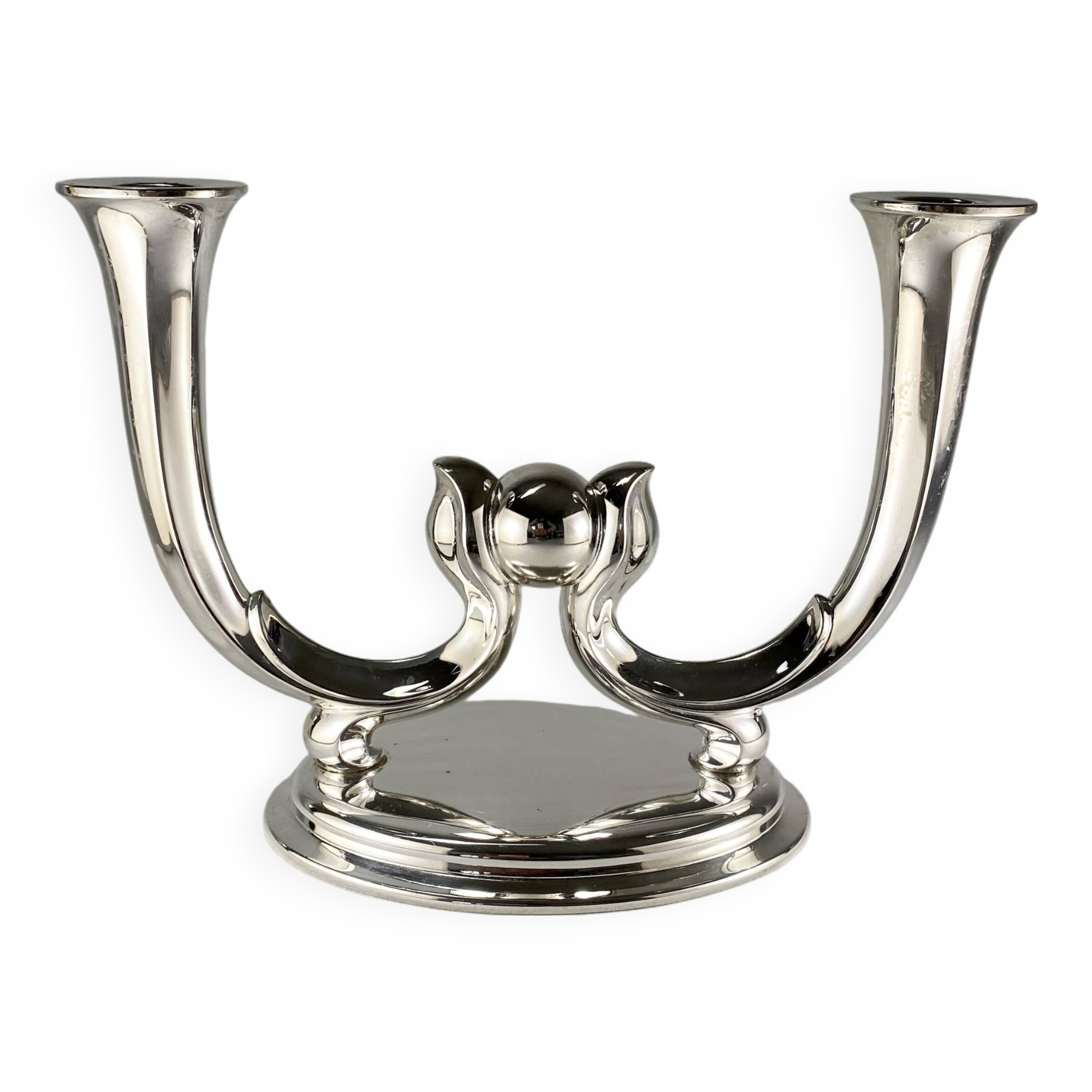 Bougeoir Art Déco WMF - Candelabra - Silver plated