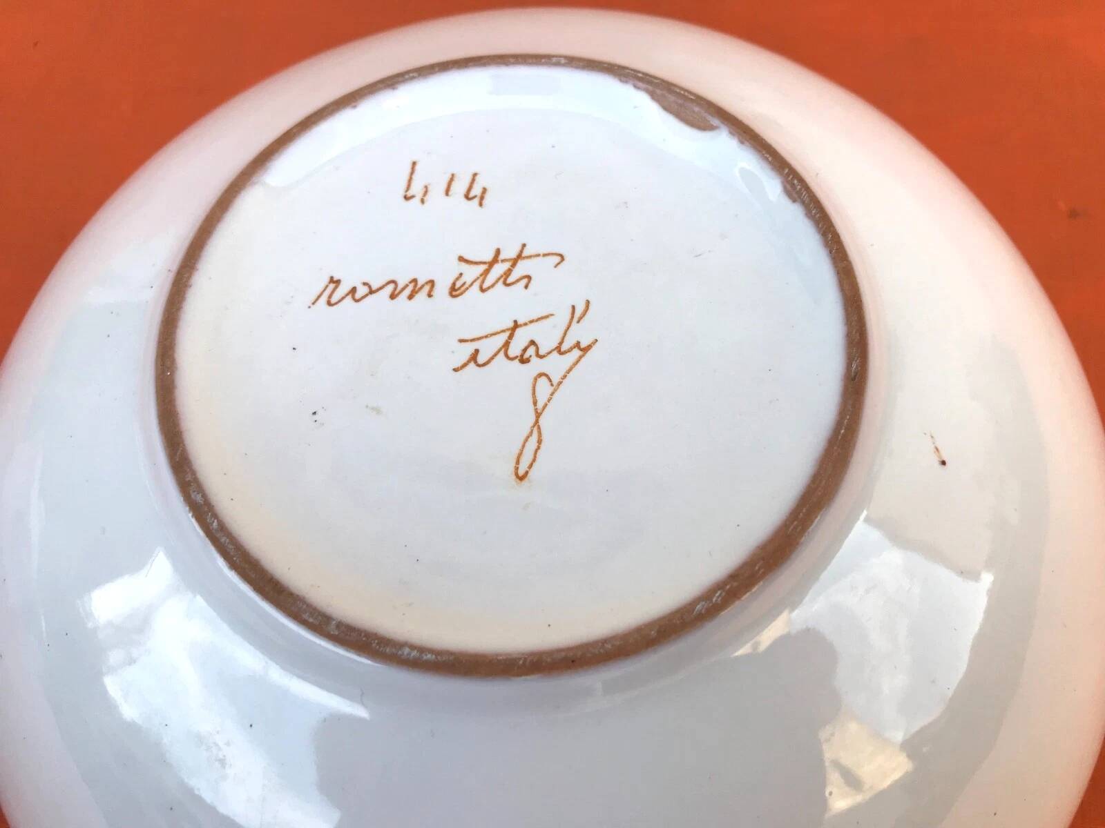 Rometti Italy Design Ceramic Serving Dish