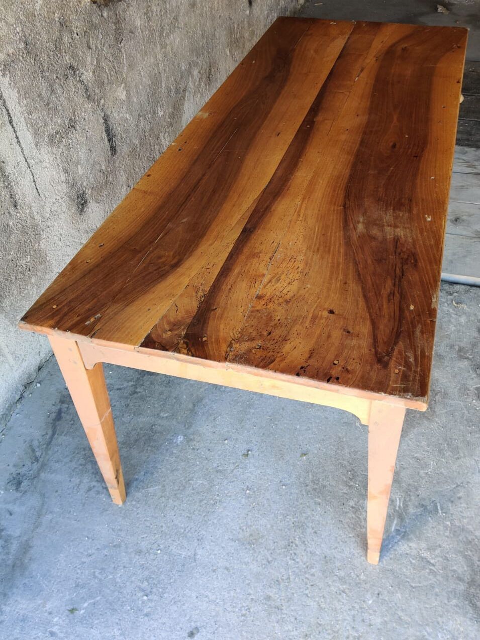 Old farmhouse table