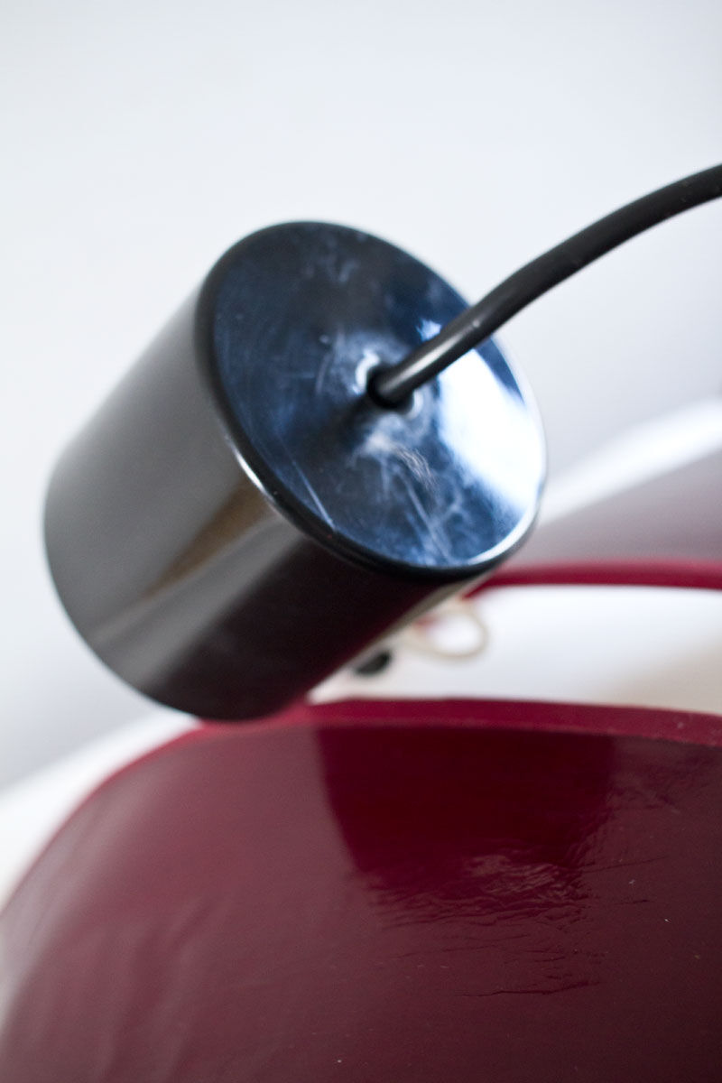 Large double corolla lotus hanging lamp