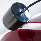 Large double corolla lotus hanging lamp