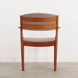 Oak chair, Danish design, 1960s, designer: Poul M Volther, manufacturing: FDB