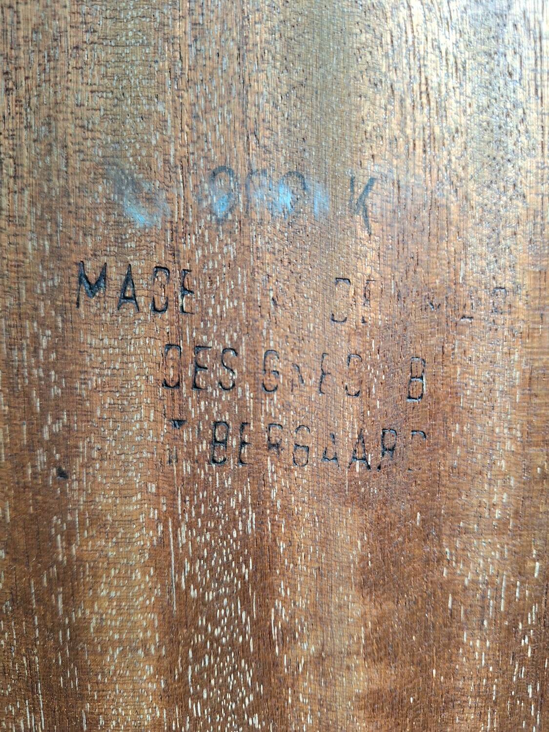 Danish secretary Gunnar Nielsen, Scandinavian sideboard, vintage desk