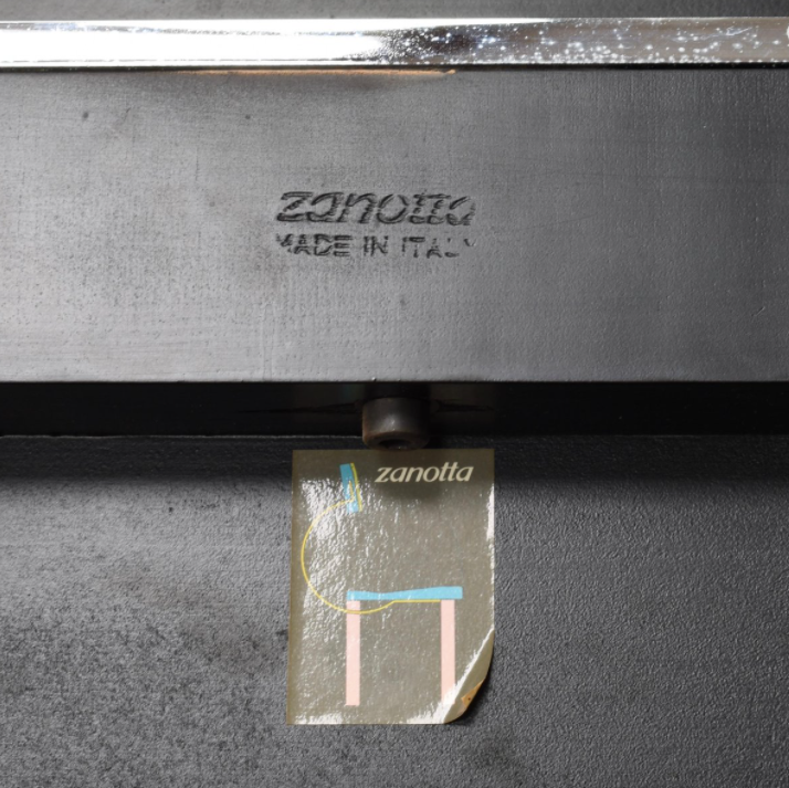 Set of 2 chrome lounge chairs by David Palterer for Zanotta italy 1980