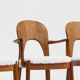 Vintage Danish Dining Chairs by Niels Koefoed 1960s, Set of 5