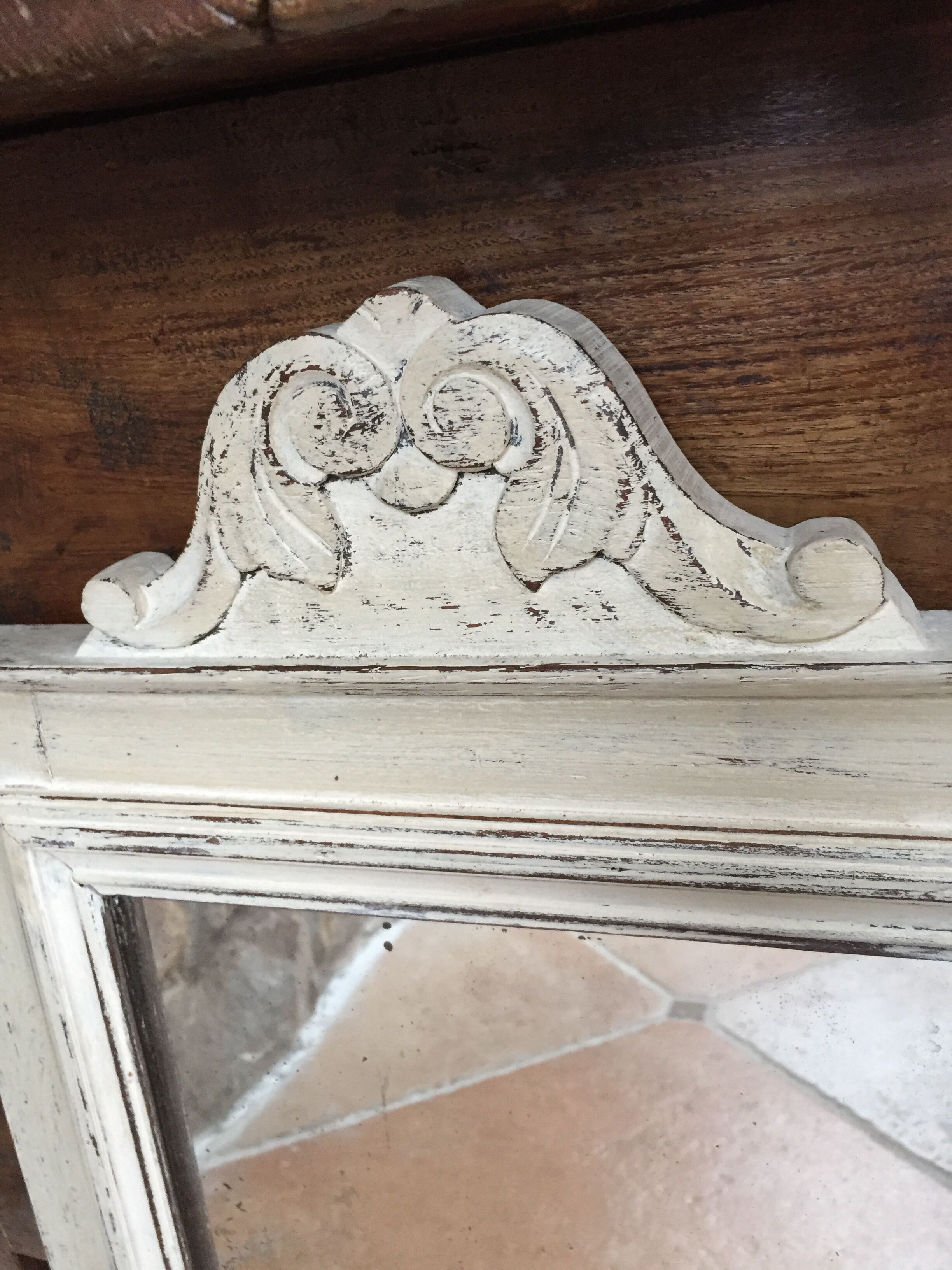 Former mirror shabby chic 36x50cm