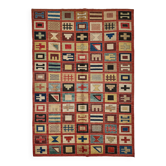 Tapis Oushak en laine noué à la main turc 250 cm x 367 cm