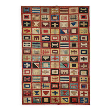 Turkish Handknotted Wool Oushak Rug 250 cm x 367 cm
