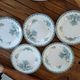 Vintage plates porcelain iron earth saint Amandinoise