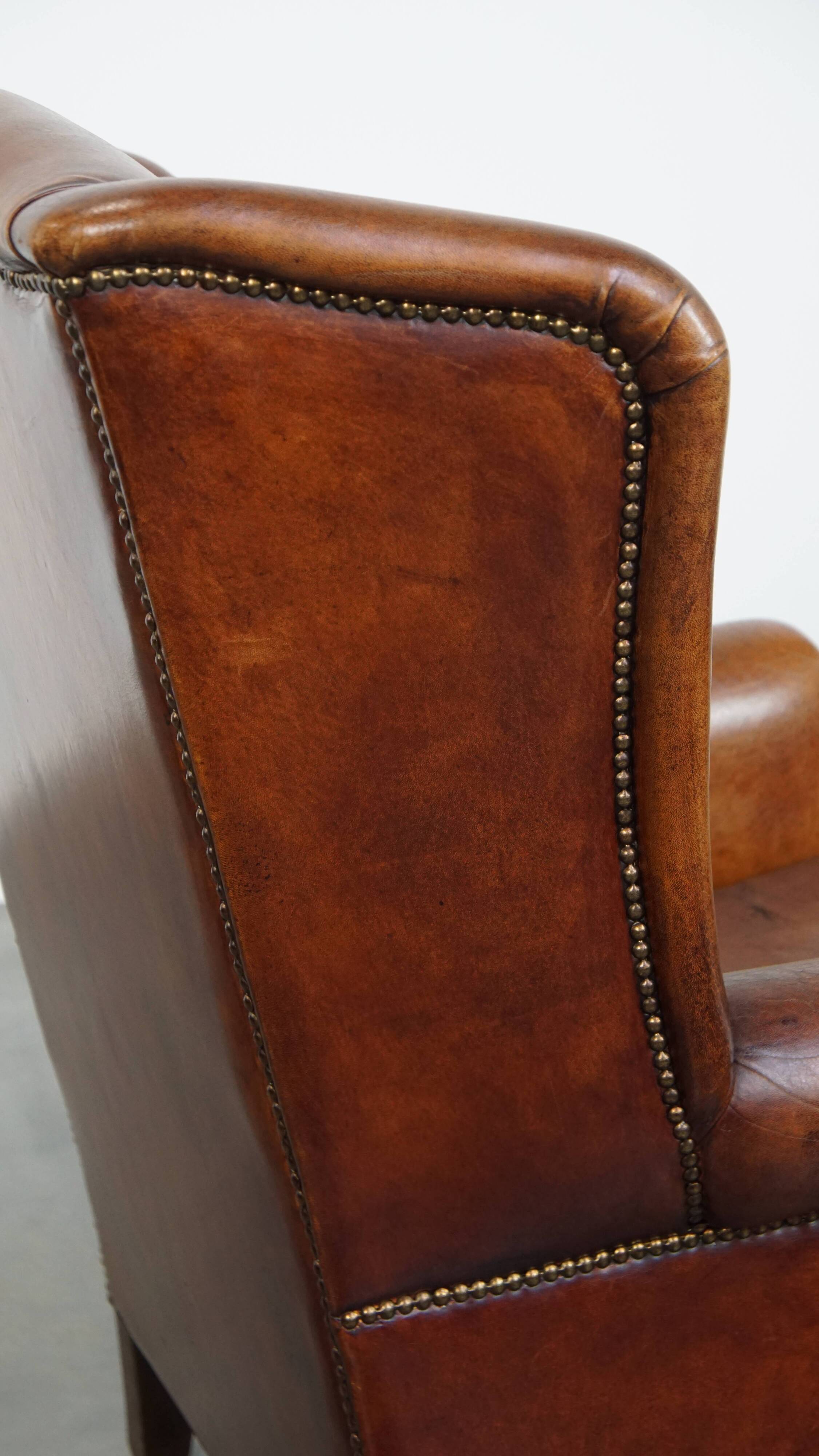 Sheepskin Wingback Chair