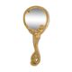 Brass hand mirror