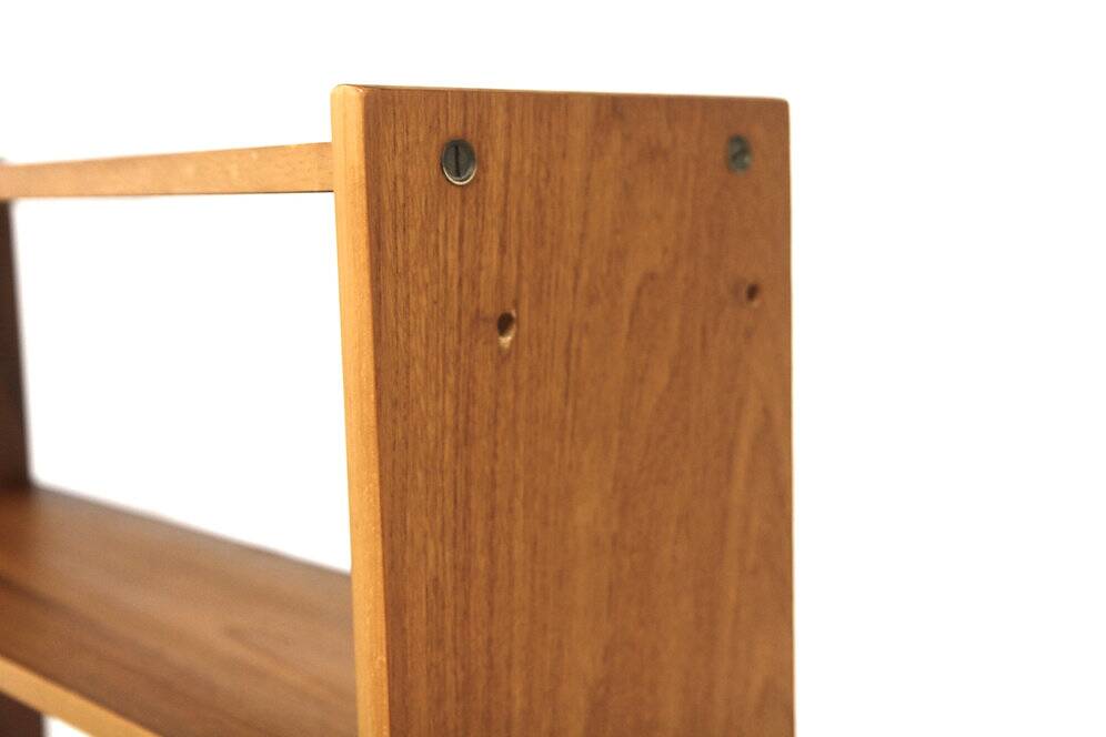 Scandinavian teak bookcase, Sweden, 1960