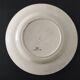 Round earthenware dish from Choisy le Roi Floréal