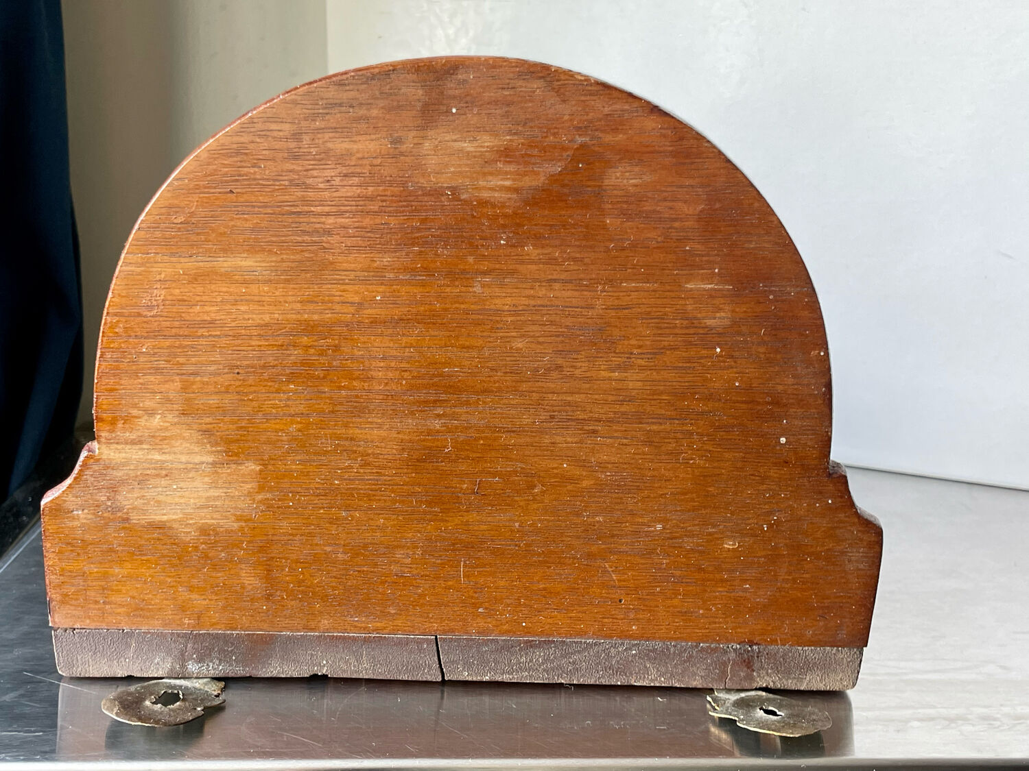 Antique Wooden Wall Console Bracket with geometric carvings