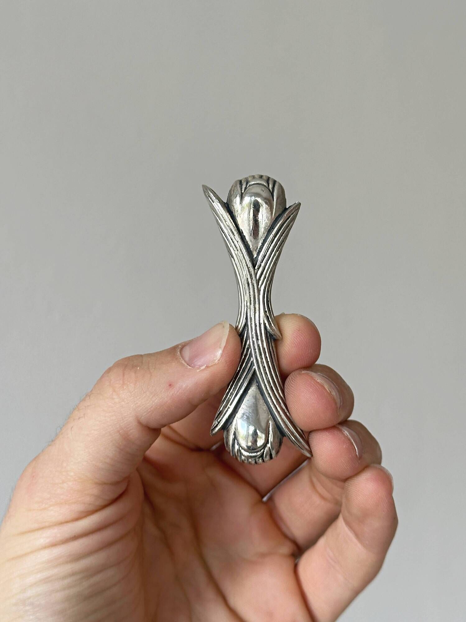 6 metal knife rests Silea