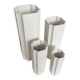 Set of 4 vases, Jacques Bédat 1970